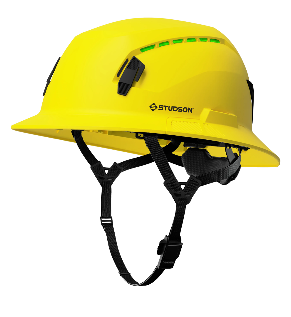 Safety+Yellow+Full+Brim+Vented